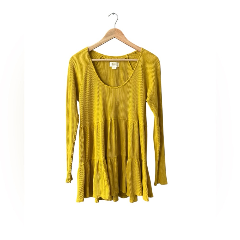 Anthropologie Maeve Samina Thermal Babydoll Top